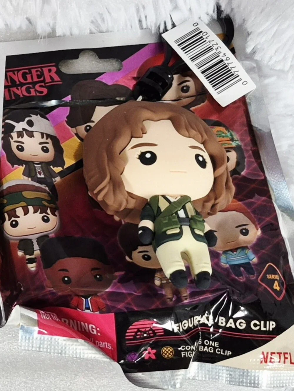 5/$25 NWOT Stranger Things Series 4 Exclusive A Nancy Wheeler Bag Clip